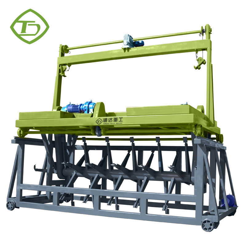 เครื่องหมุนปุ๋ยหมักแบบร่อง 3M-6M เครื่องหมุนปุ๋ยหมักมูลสัตว์ปีก