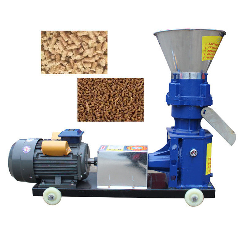 Cattle Sheep Corn Straw Pelletizer 1000kg/H โรงงานอัดเม็ดอาหารสัตว์